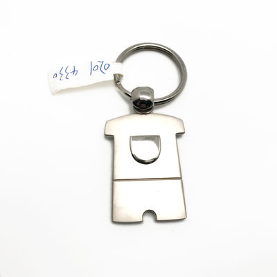 Custom Logo Massenschlüsselketten mit individueller Polybag-Verpackung
