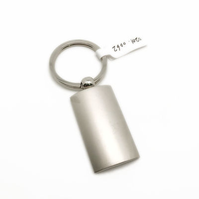 Silber persönliche Schlüsselkette mit individueller Logo-Design-Option