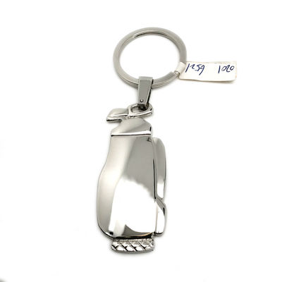 Vogel-Metall-Schlüsselhalter Personalisierte Schlüsselkette in individueller Polybag