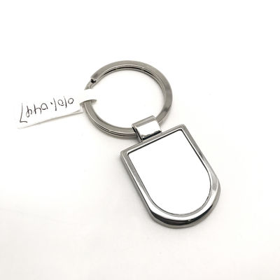 Stilvoller Silber-Metall-Schlüsselhalter Langlebig