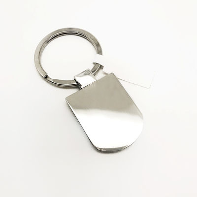 Stilvoller Silber-Metall-Schlüsselhalter Langlebig