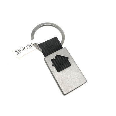 Zinklegierte Metall-Schlüsselhalter mit OEM/ODM-Dienstleistungen und individuellem Polybag-Paket