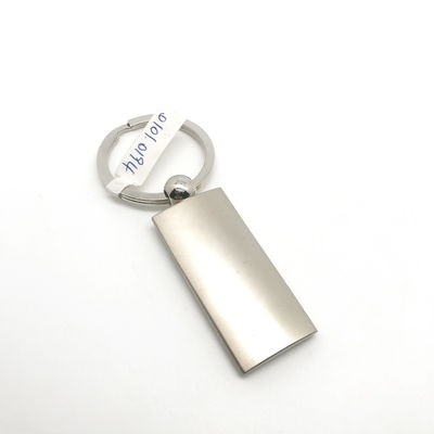 Personalisierter Metallschlüsselhalter mit individueller Polybagverpackung für Werbung