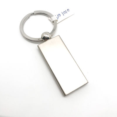 Personalisierter Metallschlüsselhalter mit individueller Polybagverpackung für Werbung