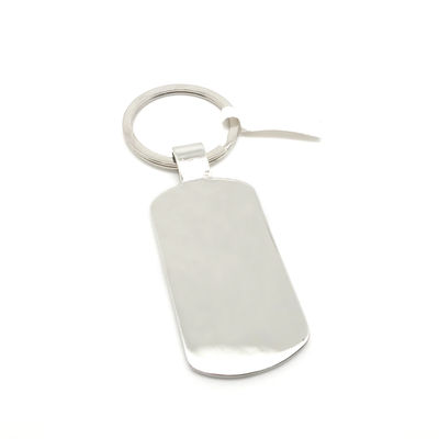 Silber Metall Schlüsselhalter für OEM/ODM verfügbar