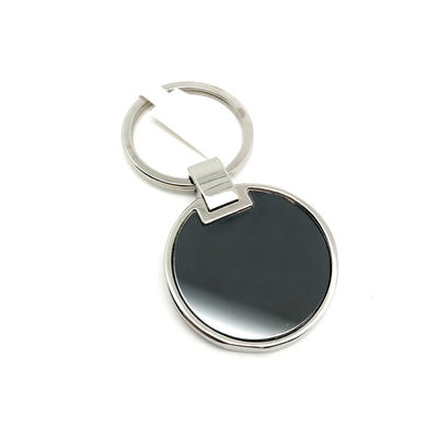 Silber schwarz Design Metall Schlüsselhalter TT Zahlungsfrist Individuelles Polybag Paket