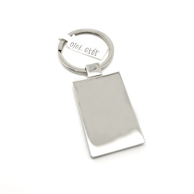 Als Foto-Metall-Keychain-Halter mit Zinklegierung für Silber