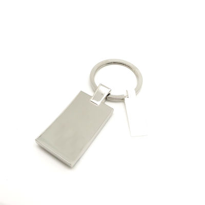 Einzelne Polybag-Packung für langlebige Metallschlüsselhalter mit Silberveredelung