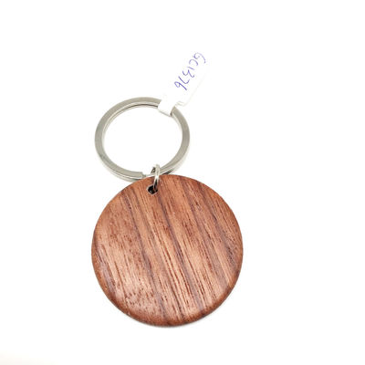 Anpassbares, umweltfreundliches, monogrammiertes Holzschlüsselring für stilvolle Dekoration