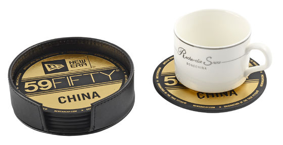 Multikolor Korken / PU Moderne Coaster Set für heiße und kalte Getränke