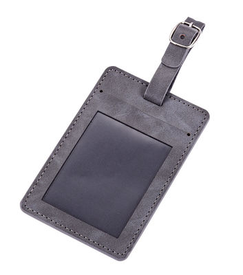 Anpassbares PU-Gepäck-Tag mit sicherem Buckel-Gurt und individuellem Logo - perfektes Geschenk für Reisende