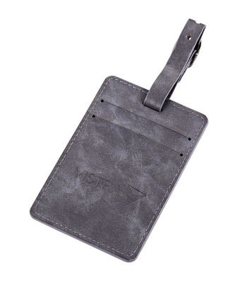 Anpassbares PU-Gepäck-Tag mit sicherem Buckel-Gurt und individuellem Logo - perfektes Geschenk für Reisende