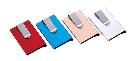 Klassischer RFID-Blocking-Kreditkarten-Organisator Brieftasche für 8-10 Karten