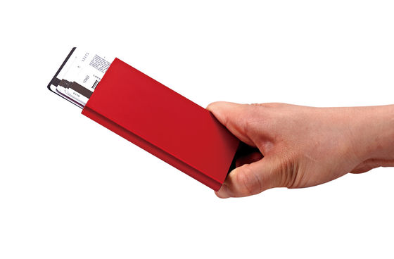 Klassischer RFID-Blocking-Kreditkarten-Organisator Brieftasche für 8-10 Karten