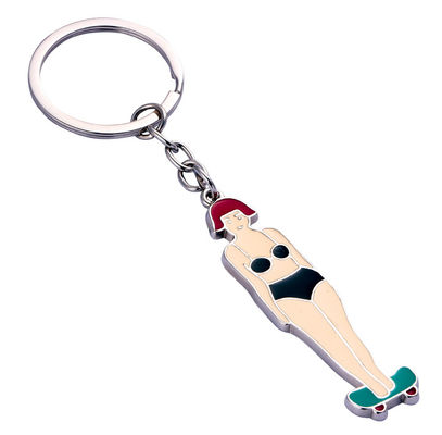 Customized Cute Metall Schlüsselhalter für das Halten von täglichen Schlüsseln mit langlebigen Öl gefüllt Logo