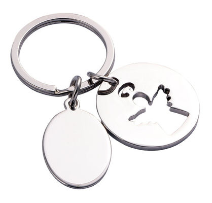 Personalisierte Luxus Schlüsselhalter mit Custom Logo als Foto Form verfügbare Farben