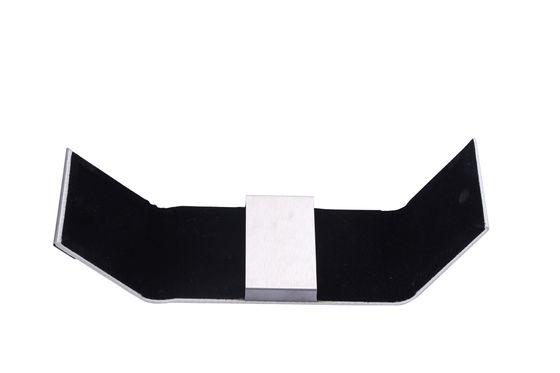 Elegantes Metall-PU-Kennzeichenhalter für Messen und Veranstaltungen
