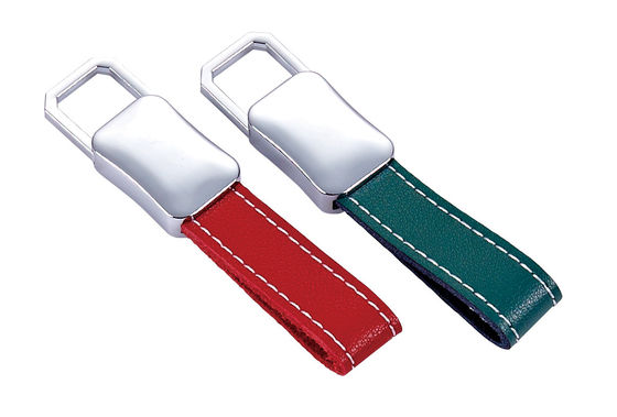 Premium-Leder Schlüsselhalter in lebendigen Farben