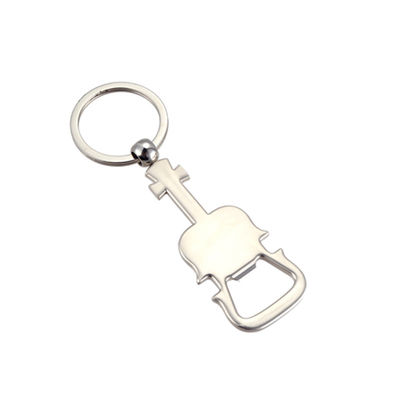Multifunktionale Schlüsselkette Flaschenöffner mit glänzender Nickelbeschichtung und personalisiertem Logo