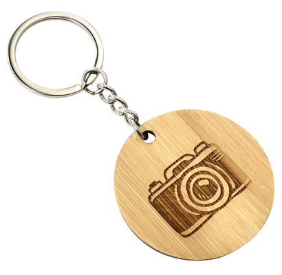 Persönlichkeitsgestaltung Holzschlüsselfangst mit hoher Haltbarkeit Gravierungen für kundenspezifische Corporate-Thank You-Geschenke