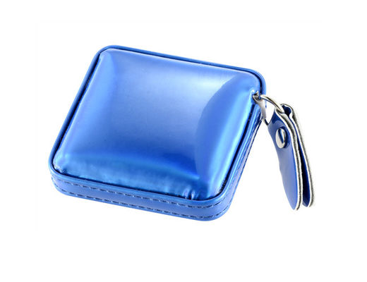 15mm einziehbarer PUs des ledernen Andenken-Maßband Geschenk-Jelly Color