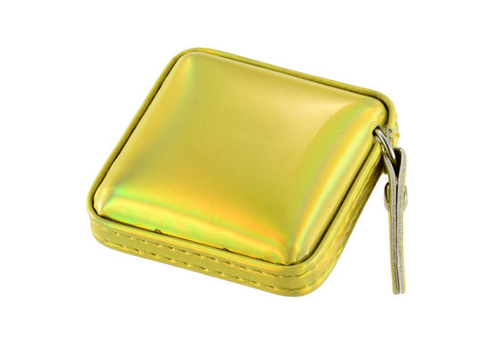 15mm einziehbarer PUs des ledernen Andenken-Maßband Geschenk-Jelly Color