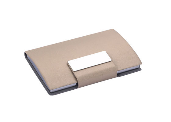 Debossing personifizierte Visitenkarte-Halter-Zink-Legierungs-Metallvisitenkarte-Halter
