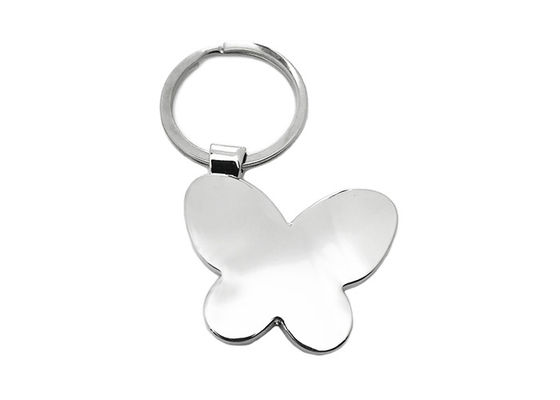 Schmetterling nette kleine freundliche Zink-Legierungs-Bambusmaterial Keychains Eco