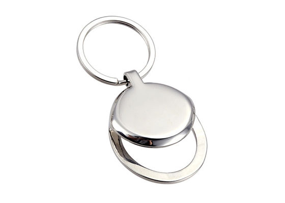 Zink-Legierungs-Metallschlüssel-Halter-runder Metallschlüsselring-Flaschen-Öffner
