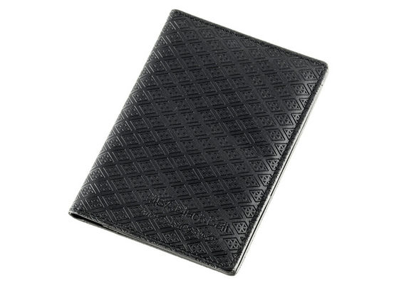 Guter Preis Lederner Pass-Halter Quermuster-Reise-Pass-Halter-kundenspezifisches Logo PUs Online