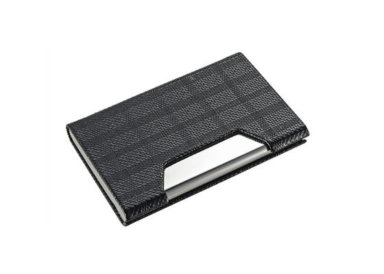 Guter Preis Förderung 65g PU-Ledervisitenkartehalter Magnetkarten-Rechtssache 64*97*17mm Online
