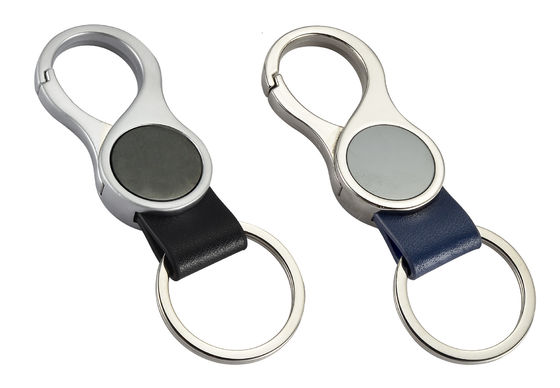 Guter Preis Schlüsselführer-Kollektion Echte Lederschlüsselketten mit individuellem Muster Online