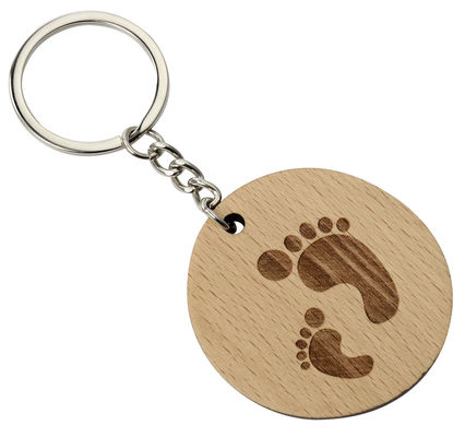 Guter Preis Verbessern Sie Ihren Schlüsselhocker mit einem gravierten Holzschlüsselfinger Online