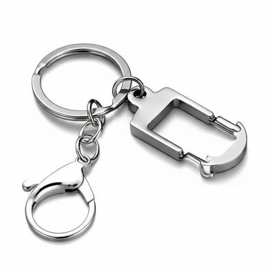 Guter Preis OEM/ODM As Photo Zinc Alloy Metal Keychain Holder for Customized Manufacturing Online