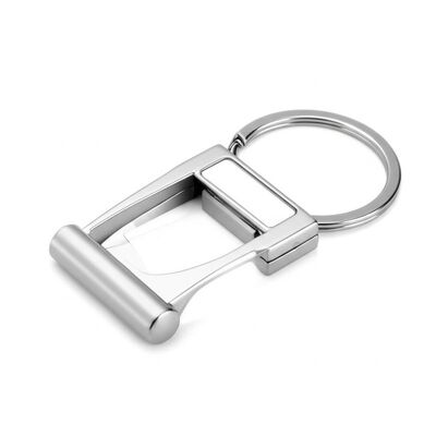 Guter Preis Langlebiger Metallschlüsselhalter mit individuellem Logo OEM ODM geeignet für Marketingkampagnen und Kundenbewertung Online