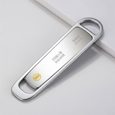 Guter Preis Zinklegierung Metall Schlüsselanhänger Halter mit individuellem Logo. Stilvolles und funktionelles Accessoire zur Präsentation Ihres Firmenlogos. Online