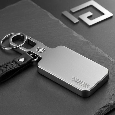 Guter Preis Langlebiger Schlüsselanhängerhalter aus Metall, OEM ODM, Schlüsselanhängerzubehör für Corporate Branding und Gravur mit individuellem Logo Online