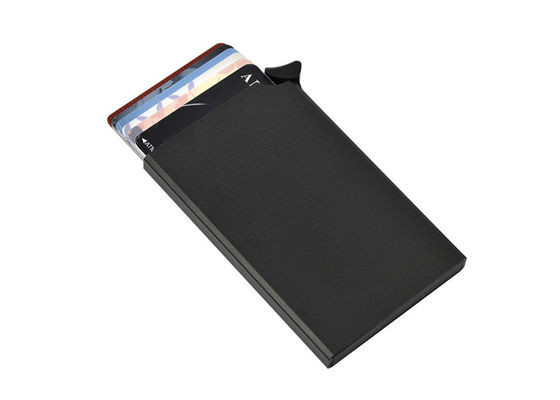 Guter Preis Metall-ABS nehmen Aluminiumkreditkarte-Halter-Kohlenstoff-Faser-Muster ab Online